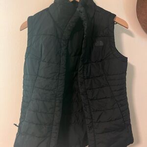 The North Face Black Puffer Vest